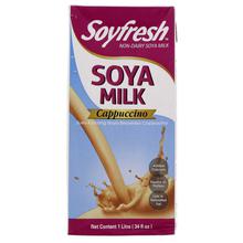 Soyfresh SoyaMilk Cappuccino- 1ltr ( Buy 1 Get 1 OFFER)