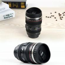 TTLIFE 60ml Mini Stainless Steel Camera Lens Coffee Bottle