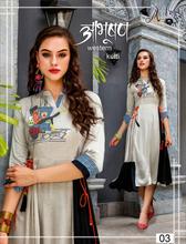 Rayon Long Gown Style Kurti