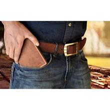 Leaderachi Hunter Leather Passport Holder Wallet