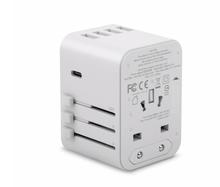 Moshi World Travel Adapter with USB-C and USB-A Ports - White - Oliz Store