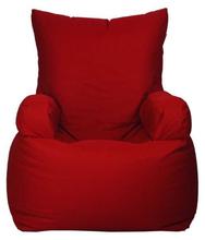 Red Nudge Bean Bag Arm Chair