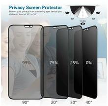 Privacy Screen Protector for iPhone 7 8 Plus X Xs Max 11 12 13 14 15 Pro Max Anti-Spy Tempered Glass