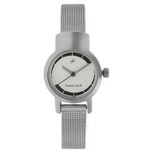 Fastrack Analog Silver Dial Women's Watch -2298SM01