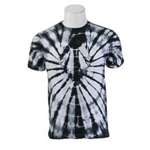 Black/White Tie Dye T-shirt For Men