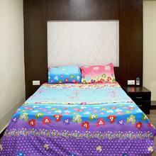 Double Bedsheet in Super Duper Micro Cotton Material - (1 Bedsheet & 2 Pillow Covers)