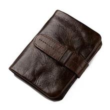 GUBINTU Wallet Vintage Genuine Leather Men Short Bifold