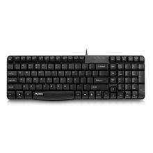 Rapoo N2400 Wired Spill-resistant USB Compact Keyboard