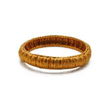 Plain Gold Toned Bangle For Women