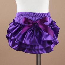 Baby Girl Ruffle Bloomers Diaper Covers Baby Shorts Satin Panties