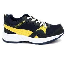 Blue-Yellow(BYL) 025 Stimulus Lace-Up Sports Shoes For Men - 09793