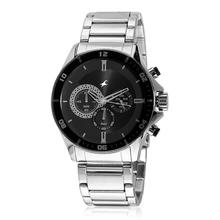 Fastrack Chronograph Black Dial Unisex Watch-3072SM02