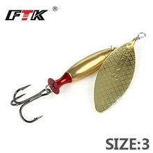 FTK 1pc Mepps Long Cast Size2-Size3 Fishing Lures Hook Spinner Spoon