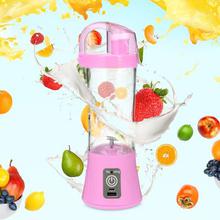 380ml Portable Blender Juicer Cup USB Rechargeable Electric