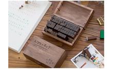 Wooden Stamps Vintage 70pcs Journaling Set - For Craft & Journaling