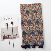 Korean Style Sun Protection Premium Printed Scarves For