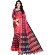 Sargam Fashion women's Cotton Silk saree with blouse piece