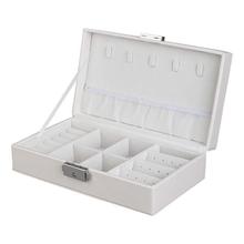 Jewelry Box for Women Leather Jewelry Organizer Storage