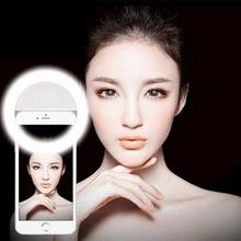 Genuine Rechargable 3 Mode Selfie Ring Light