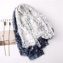 Korean Style Sun Protection Premium Printed Scarves For