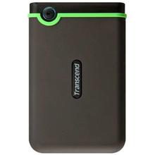 Transcend M3 2.5" Rubber Case Series 500GB Portable Hard Drive - (Black)