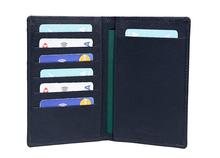 WILDHORN Nepal 100% Genuine Leather RFID Protected Passport Holder Cover Case  (WH 1222A Blue Safiano)