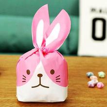 10pcs Bunny Cookies Gift Bags Birthday Wedding Party Decoration Kawaii