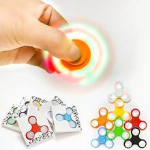 Fidget Spinner with Light Hand Spinner Ultra Speed Tri-Spinner Toy - Colours May Vary