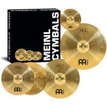 MEINL Cymbals HCS Complete Cymbal Set-Up (HCS141620+10)