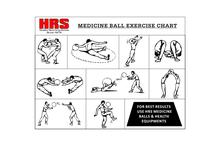 HRS Medicine Balls Without Handle (1KG)