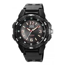 Q&Q Vq04J005Y Black Analog Watch For Men