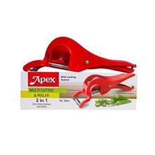 Apex Red 2 In 1 Multi Cutter And Peeler