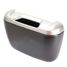 Black Rubber Car Trash Bin