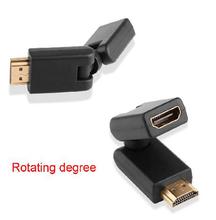 360 Degree Rotation Swivel Hdmi Male To Hdmi Female Adjustable Adapter