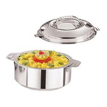 Everest Steel Casserole- 2500ml (Royal)