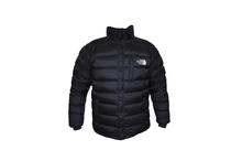 Dark Black Down Jacket For Men