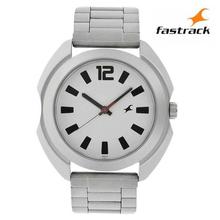 3117SM01 Analog Silver White Dial Men's Watch