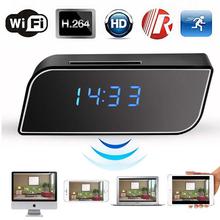 HD 1080P Mini WIFI Camera Alarm Clock Camera Night Vision Wifi Cam IP Mini DV DVR Recording Camcorder Wifi Remote Control Camera