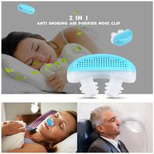 2 In 1 Anti Snoring & Air Purifier Nose Clip