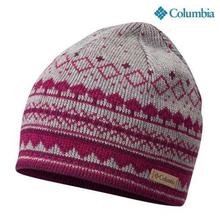 Columbia 1463831686 Alpine Action Beanie Cap For Men- Maroon/Grey