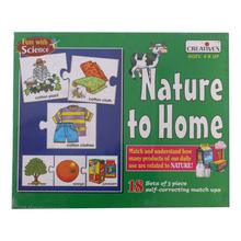 Creative Educational Aids Fun With Science Nature To Home Card Game - Green