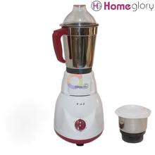 Homeglory HG-MG109 ECO 2-Jar Mixer Grinder - White/Brown