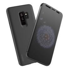 Rock Full Screen Window View Protection Flip Case Cover for Galaxy S9 S9 Plus