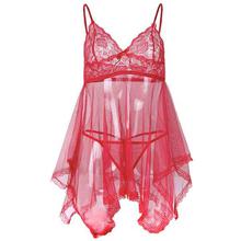 Red Hot Swing Lace Babydoll