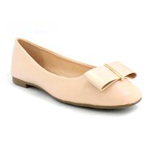DMK Baby Pink Bowed Pump Shoes For Women - 97162