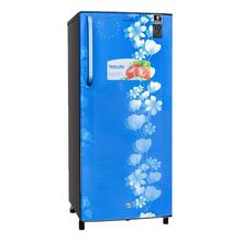 Yasuda 200 Litre Single Door Blue Floral Refrigerator (YCDC200BM)