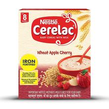 Nestle Cerelac Wheat Apple Cherry Stage 2-300 GM