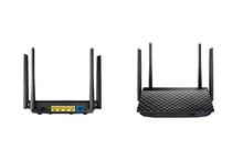 ASUS RT-AC58U [1300 mbps/ Dual Band / Antenna X 4/1 X USB] AC Router - (Black)