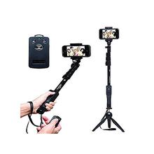 Combo of Yunteng 1288 Selfie Stick with Monopod + YT-228 Mini Tripod