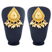 Sukkhi Glimmery Gold Plated Necklace Set for Women